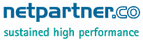 netpartner.co | sustained high performance Logo